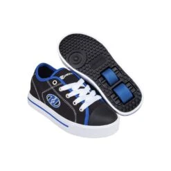 Heelys Classic Black/White/Blue Kids HX2 Heely Shoe