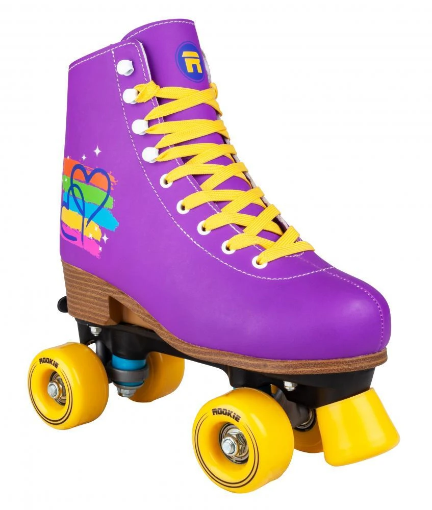 ROOKIE Passion Purple Adjustable Kids Artistic Quad Roller Skates 3 ROOKIE Passion Purple Adjustable Kids Artistic Quad Roller Skates