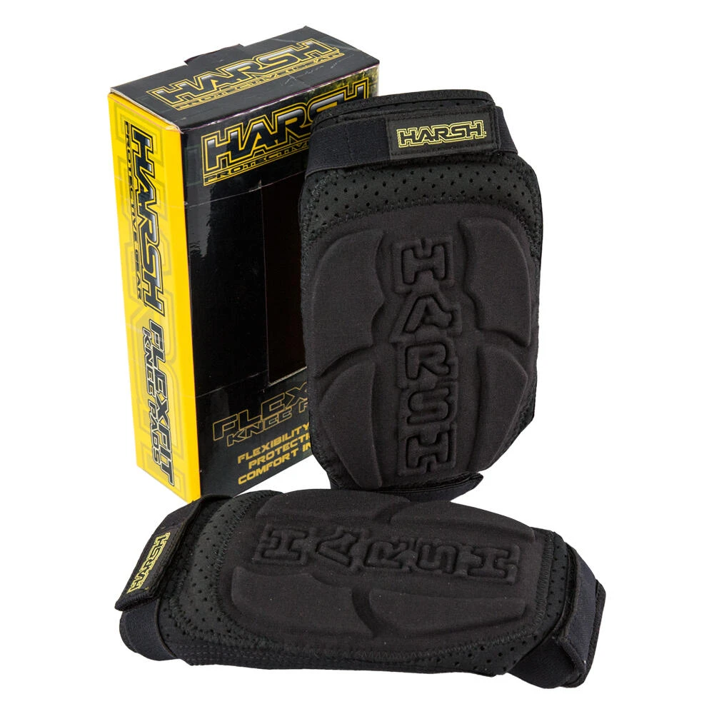 HARSH PRO FLEXFIT SKATE / SKATEBOARD KNEE GASKETS 3 HARSH PRO FLEXFIT SKATE / SKATEBOARD KNEE GASKETS