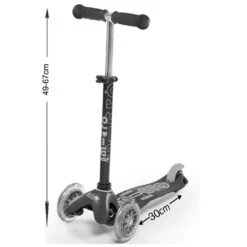 Light Up Mini Micro Deluxe LED Scooter - Red -Rollerz Store kce51fcf26bdc3916bd3db55673a6cec9