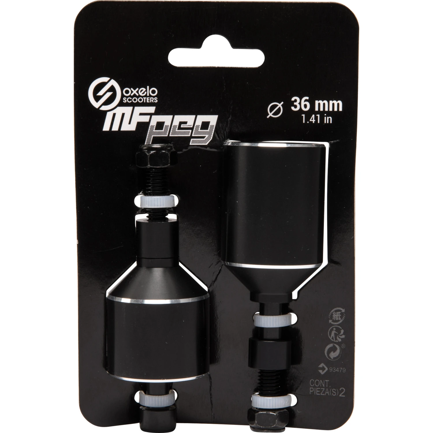 Aluminium MF Stunt Scooter Pegs 36 Mm 10 Aluminium MF Stunt Scooter Pegs 36 Mm - Image 8