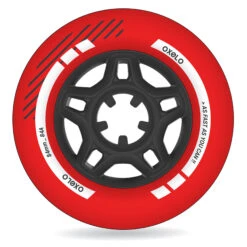 84 Mm 84A Fitness Inline Skating Wheels 4-Pack