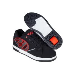 Heelys Propel Black/Red/Grey/White Kids Heely Shoe