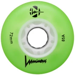 LUMINOUS LED LIGHT UP INLINE SKATE WHEELS BLACK PEARL 72 MM – SET OF 4 -Rollerz Store kde2115c12e1d473de8de7bad08be46fc