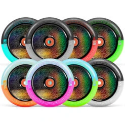 MGP MFX CORRUPT 120MM PRO STUNT SCOOTER WHEELS Inc BEARINGS PAIR – BLACK/RED -Rollerz Store ke435abfee43cb4ffba918da8fd04c59d