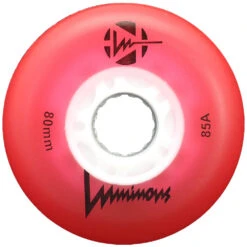 LUMINOUS LED LIGHT UP INLINE SKATE WHEELS BLACK 80 MM – SET OF 4 -Rollerz Store ke84f5aca0e22d24e9ad10229c0917e9d