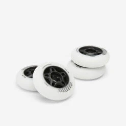 Adult 80mm 80A Fitness Inline Skating Wheels Fit 4-Pack