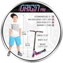 MADD GEAR MGP VX ORIGIN PRO STUNT SCOOTER - 120MM SYNDICATE WHEELS -Rollerz Store ked12141dc68caa2dba7287002cf0a9f5