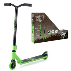 Xootz Kids Complete Stunt Scooter Envy Black/Green -Rollerz Store kef04c654283db9ab2407b16a09da2ffb