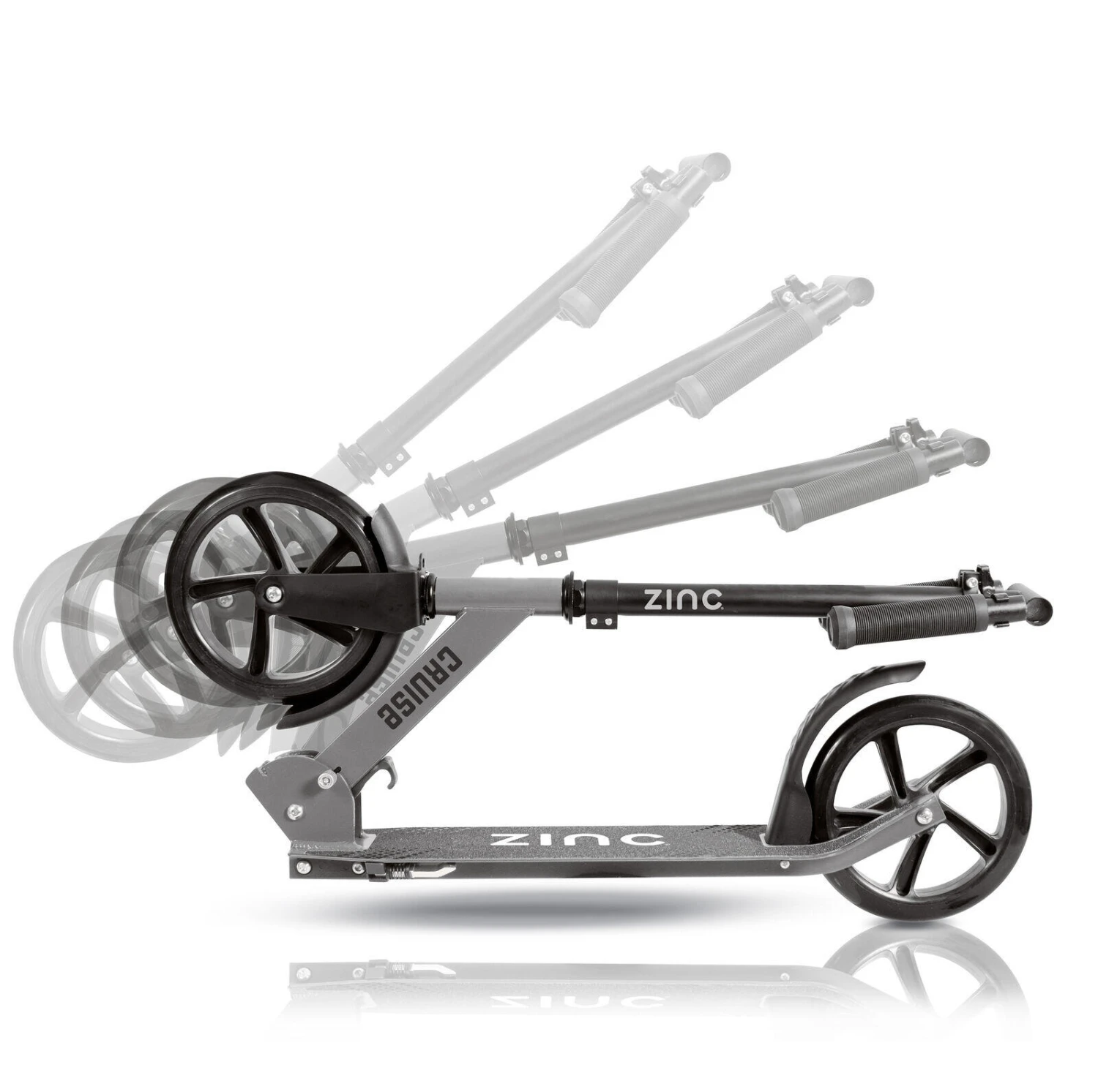 Zinc Cruise Big Wheeled Folding Scooter 10 Zinc Cruise Big Wheeled Folding Scooter - Image 8