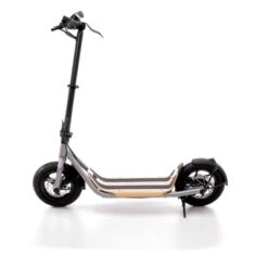 8TEV B12 Classic Electric Scooter Metallic Black -Rollerz Store kf52f90df01ee047472c1e96f4230de08