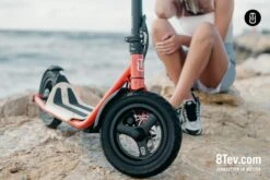 8TEV B12 Proxi Electric Scooter Brilliant Gloss Black -Rollerz Store kf545f092f5275017848a5d7196a2a3b1