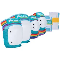 MOXI 187 KILLER PADS - 6 PACK PROTECTION SET FOR SKATES & SKATEBOARDS -Rollerz Store kf564302d6f4a0c9540c865abd1241ffe