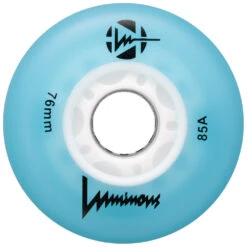 LUMINOUS LED LIGHT UP INLINE SKATE WHEELS GREEN 76 MM – SET OF 4 -Rollerz Store kf59b2baa0b72b67ef5af427f55160935