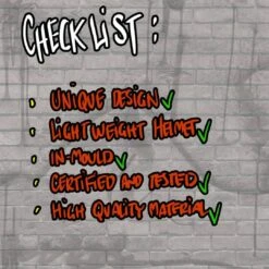 Crazy Safety Skater Bicycle Helmet For Teens And Adults| Black Squares S/M |EN1078 Certified 25 Crazy Safety Skater Bicycle Helmet For Teens And Adults| Black Squares S/M |EN1078 Certified -Rollerz Store kf7c027ad6cf2071406f135a57fcc9ada