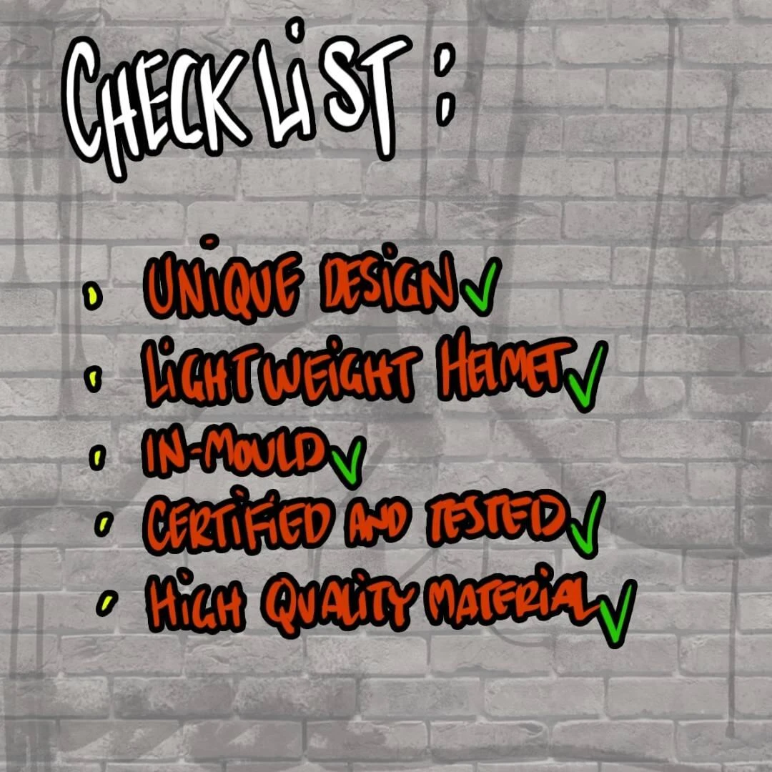 Crazy Safety Skater Bicycle Helmet For Teens And Adults| Black Squares S/M |EN1078 Certified 12 Crazy Safety Skater Bicycle Helmet For Teens And Adults| Black Squares S/M |EN1078 Certified - Image 10