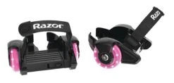 Razor Jetts Mini Heel Wheels Pink With Light Up Wheels Suits Ages 6 Years Plus