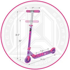 MADD GEAR CARVE 100 JUNIOR 2 WHEEL FOLDING SCOOTER – PURPLE -Rollerz Store kfd0008d29a59ba663616053a85f34241