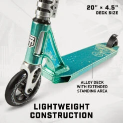 Mongoose Rise 110 Expert Freestyle Scooter Teal/Black -Rollerz Store kff8193d452129e4d1e914df8775a8d5f